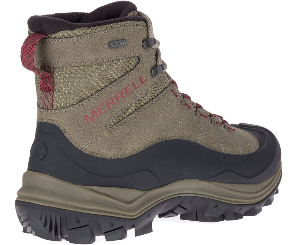 Merrell Støvler Herre - Thermo Chill Mid Shell Waterproof - Brune - VYF347925